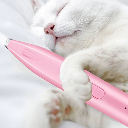 Professional Electric Dog Hair Trimmer for Grooming Pets – Versatile Cutter for Feet, Ears, and Sensitive Areas
