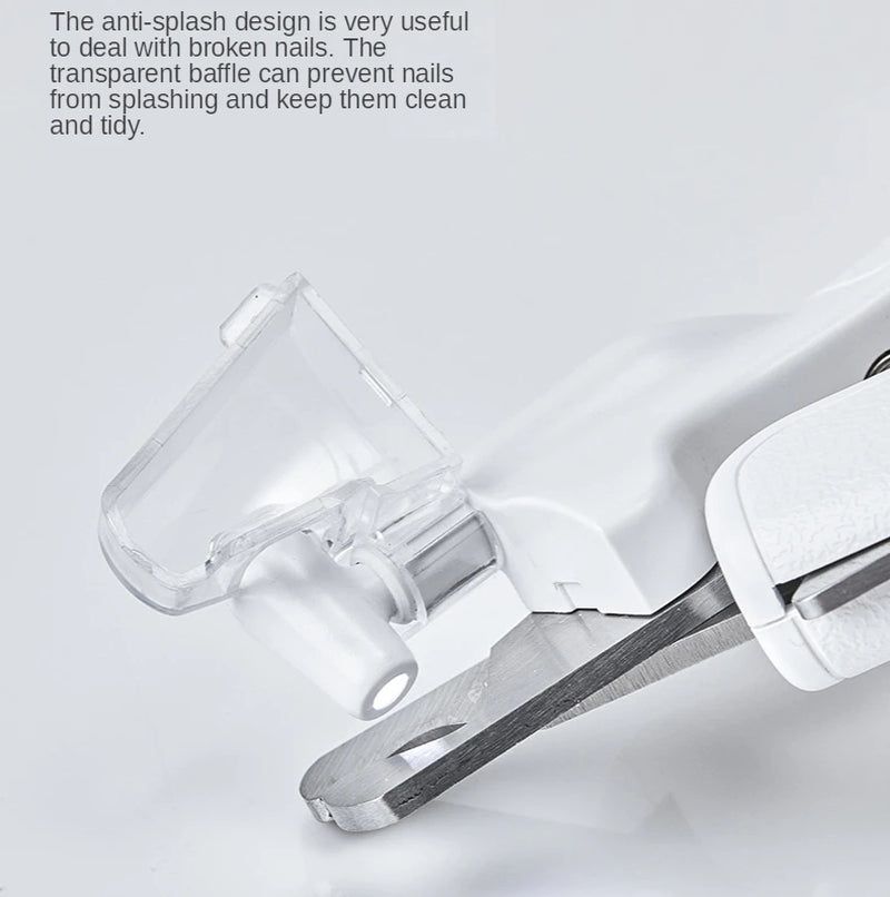 Professional Pet Nail Clipper with LED Light - Scissors for Dogs and Cats