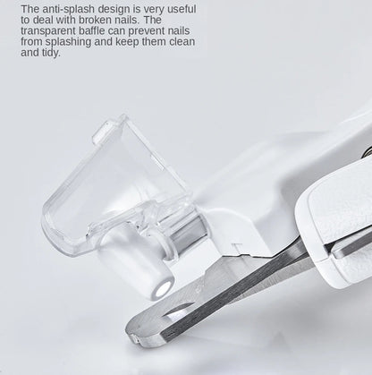 Professional Pet Nail Clipper with LED Light - Scissors for Dogs and Cats