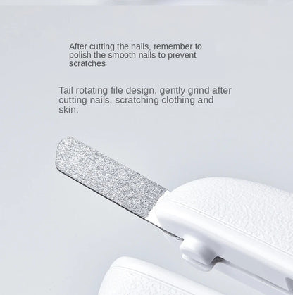 Professional Pet Nail Clipper with LED Light - Scissors for Dogs and Cats