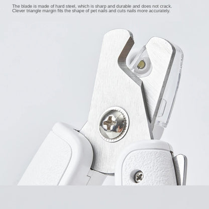 Professional Pet Nail Clipper with LED Light - Scissors for Dogs and Cats