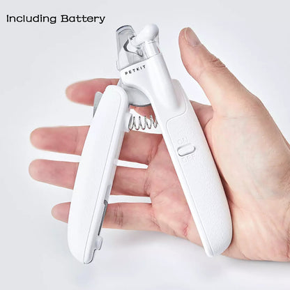 Professional Pet Nail Clipper with LED Light - Scissors for Dogs and Cats