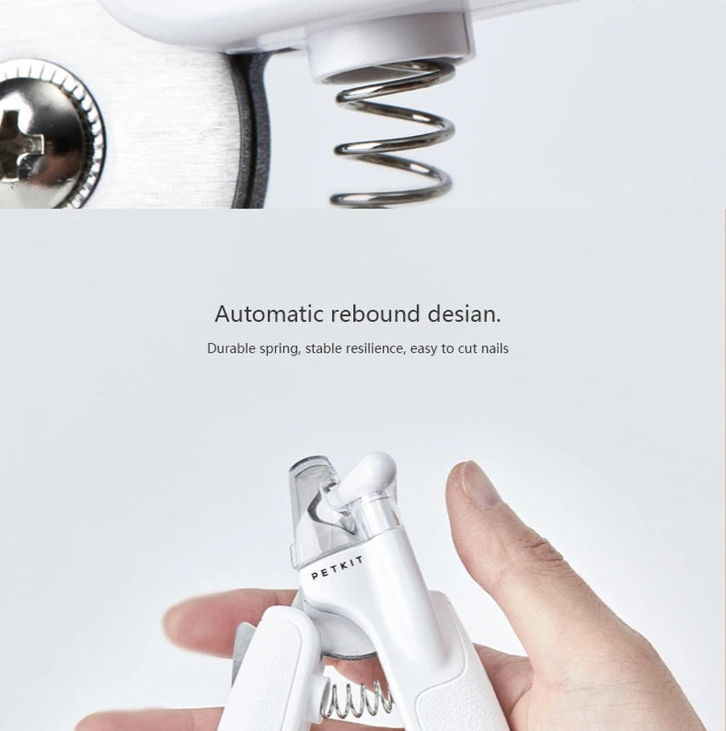 Professional Pet Nail Clipper with LED Light - Scissors for Dogs and Cats